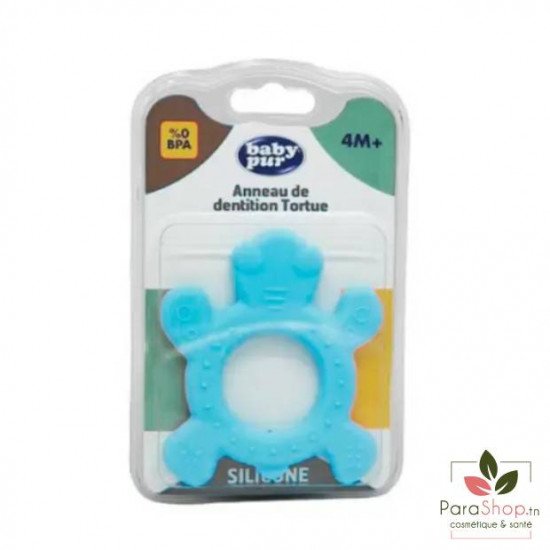 Baby Pur Anneau Dentition Tortue 4M+