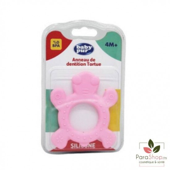 Baby Pur Anneau Dentition Tortue 4M+
