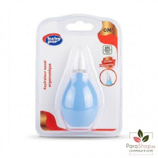 BABY PUR ASPIRATEUR NASAL EMBOUT FLEXIBLE ET ERGONOMIQUE 76936 BABY PUR ASPIRATEUR NASAL EMBOUT FLEXIBLE ET ERGONOMIQUE 76936