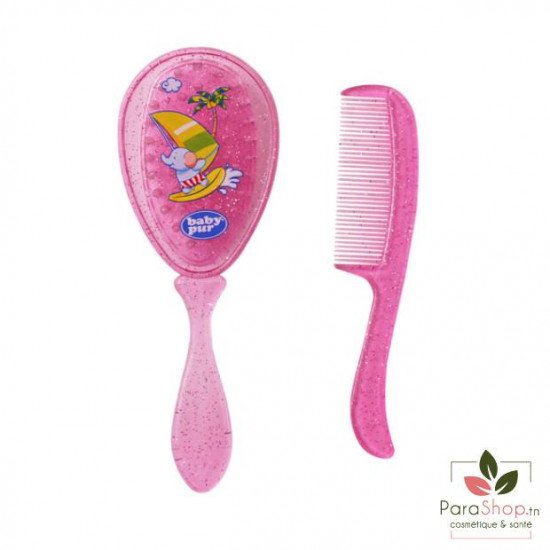Baby Pur Brosse et Peigne decores - 68007