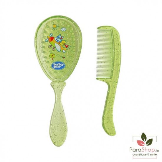 Baby Pur Brosse et Peigne decores - 68007