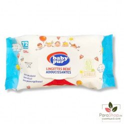 BABY PUR LINGETTES BEBE ADOUCISSANTES 0M+ 72 PIECES BABY PUR LINGETTES BEBE ADOUCISSANTES 0M+ 72 PIECES