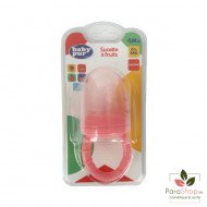 BABY PUR SUCETTE A FRUITS SILICONE 4M+ - 78007
