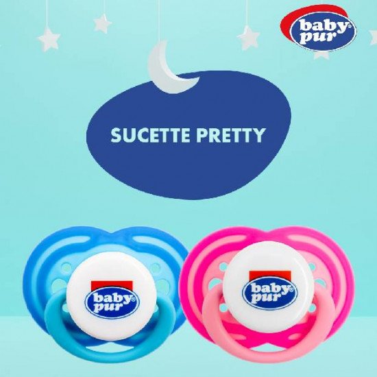 BABY PUR SUCETTE PRETTY 6M+ BABY PUR SUCETTE PRETTY 6M+
