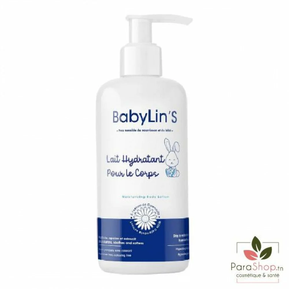 BABYLINS Lait Hydratant pour le Corps 500ML
