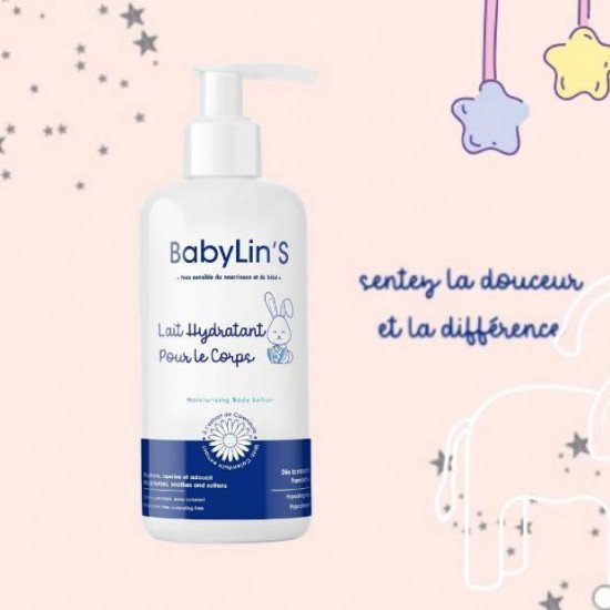 BABYLINS Lait Hydratant pour le Corps 250ML BABYLINS Lait Hydratant pour le Corps 250ML