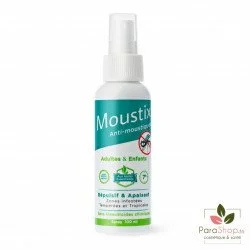 MOUSTIX SPRAY ANTI-MOUSTIQUES REPULSIF ET APAISANT 100ML