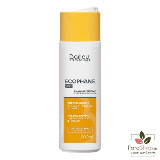 ECOPHANE SHAMPOOING FORTIFIANT 200ML ECOPHANE SHAMPOOING FORTIFIANT 200ML