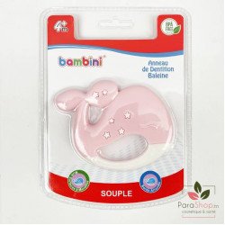 BAMBINI ANNEAU DE DENTITION BALEINE - 484
