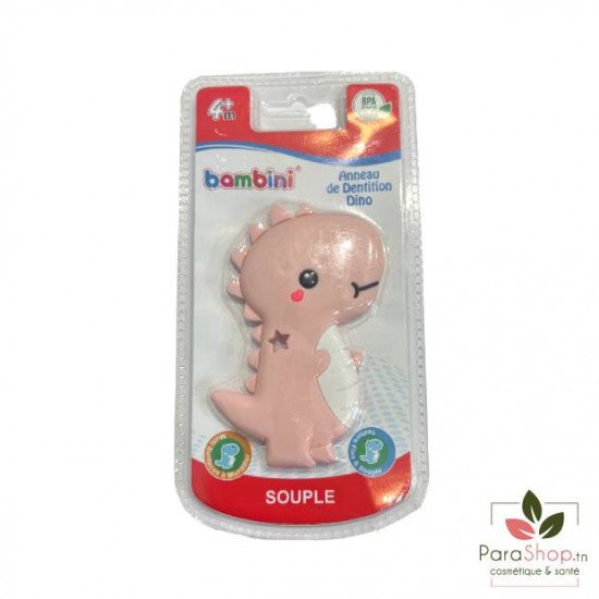 BAMBINI ANNEAU DE DENTITION DINO - 488 BAMBINI ANNEAU DE DENTITION DINO - 488