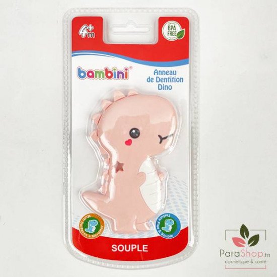 BAMBINI ANNEAU DE DENTITION DINO - 488 BAMBINI ANNEAU DE DENTITION DINO - 488