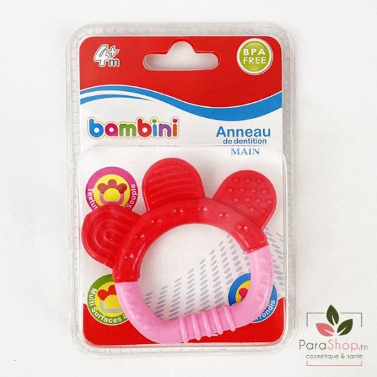 BAMBINI ANNEAU DE DENTITION MAIN - 477 BAMBINI ANNEAU DE DENTITION MAIN - 477