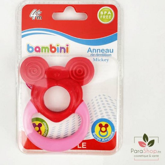 BAMBINI ANNEAU DE DENTITION MICKEY - 476