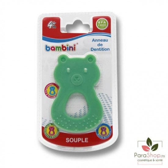 BAMBINI ANNEAU DE DENTITION OURS - 455 BAMBINI ANNEAU DE DENTITION OURS - 455