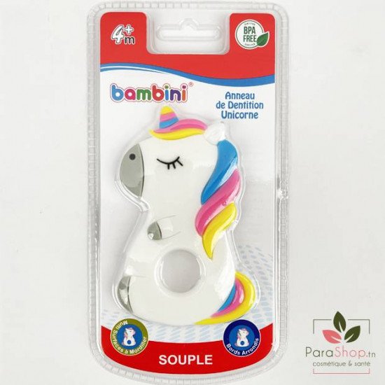 BAMBINI ANNEAU DE DENTITION UNICORNE - 486