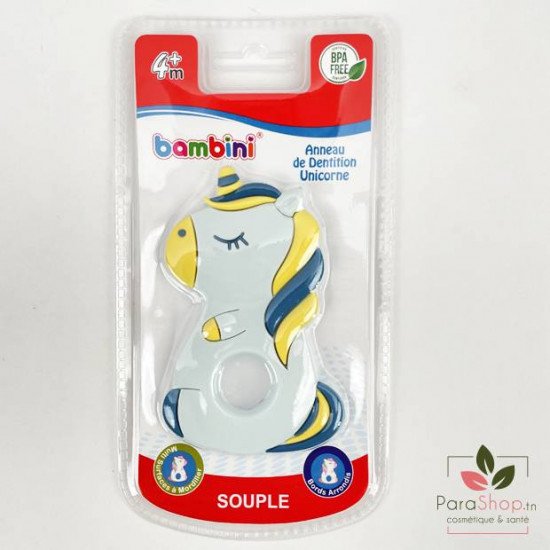 BAMBINI ANNEAU DE DENTITION UNICORNE - 486