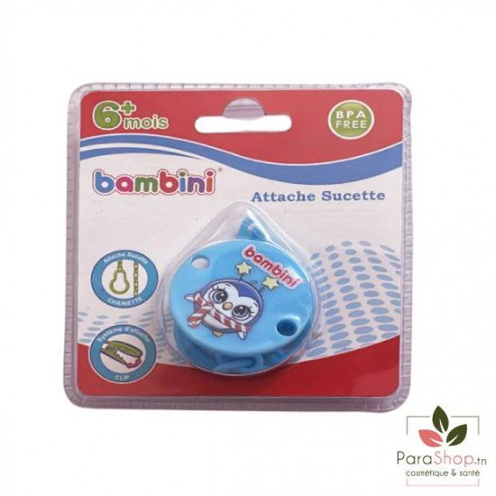BAMBINI ATTACHE SUCETTE 6M+ BAMBINI ATTACHE SUCETTE 6M+