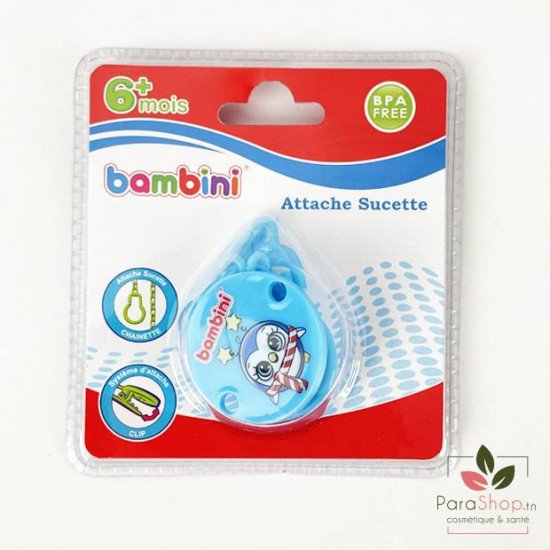 BAMBINI ATTACHE SUCETTE CHAINETTE 6M+ - 446