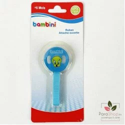 BAMBINI ATTACHE SUCETTE RUBAN 6M+ 451