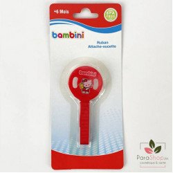 BAMBINI ATTACHE SUCETTE RUBAN 6M+ - 451