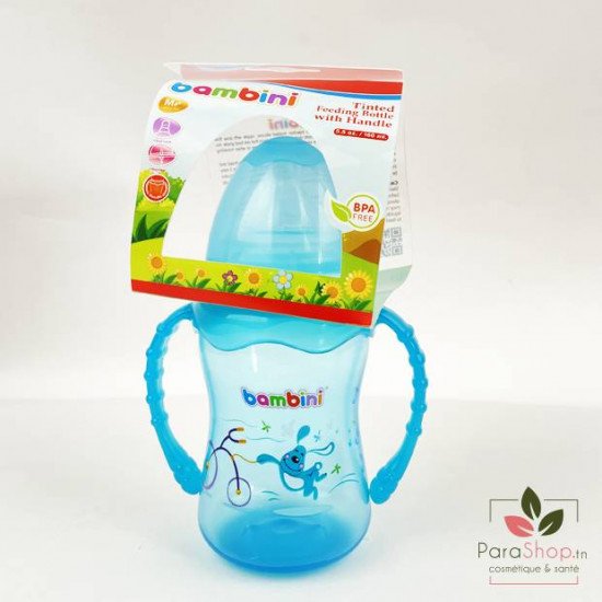 BAMBINI BIBERON AVEC ANSES 170ML - 500