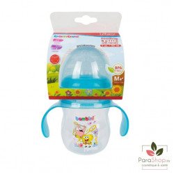 BAMBINI BIBERON COL LARGE AVEC ANSES 150ML - 909