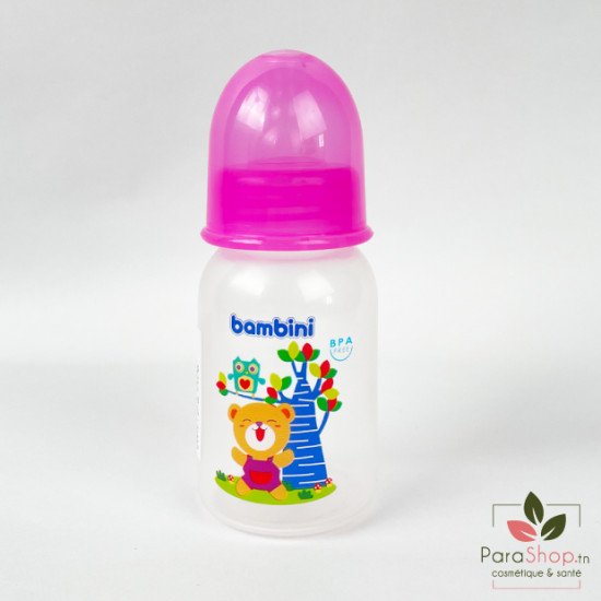 BAMBINI BIBERON EN PLASTIQUE 140ML - 402