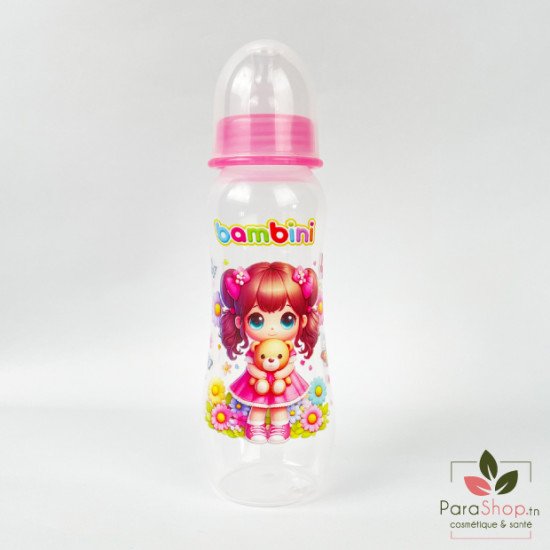 BAMBINI BIBERON EN PLASTIQUE 260ML - 802
