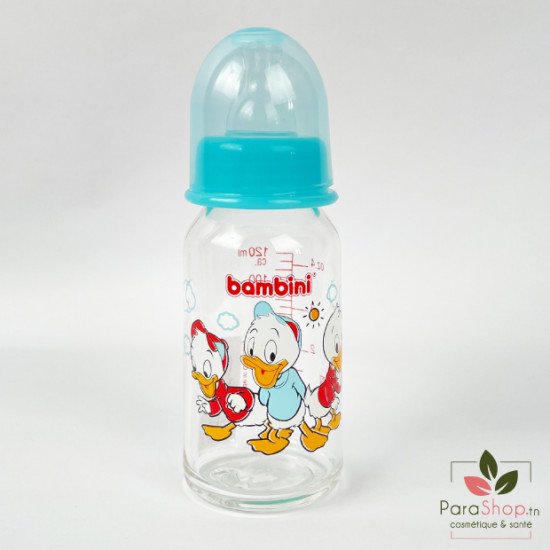 BAMBINI BIBERON EN VERRE 120ML - 610