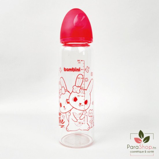 BAMBINI BIBERON EN VERRE 240ML - 613 BAMBINI BIBERON EN VERRE 240ML - 613