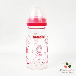 BAMBINI BIBERON LARGE EN VERRE 240ML - 614 BAMBINI BIBERON LARGE EN VERRE 240ML - 614