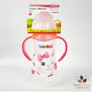 BAMBINI BIBERON JUMBO LARGE AVEC ANSES 330ML - 907