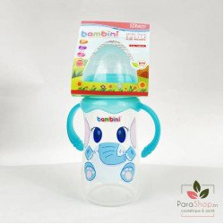 BAMBINI BIBERON LARGE AVEC ANSES 260ML - 902