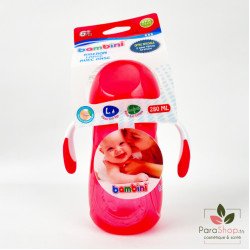 BAMBINI BIBERON LARGE AVEC ANSES 280ML - 913
