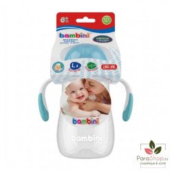 BAMBINI BIBERON LARGE AVEC ANSES 280ML - 913 BAMBINI BIBERON LARGE AVEC ANSES 280ML - 913