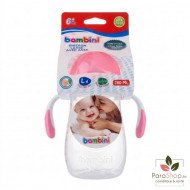 BAMBINI BIBERON LARGE AVEC ANSES 280ML - 913