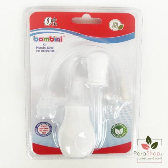 BAMBINI KIT MOUCHE BEBE PAR ASPIRATION - 493 BAMBINI KIT MOUCHE BEBE PAR ASPIRATION - 493