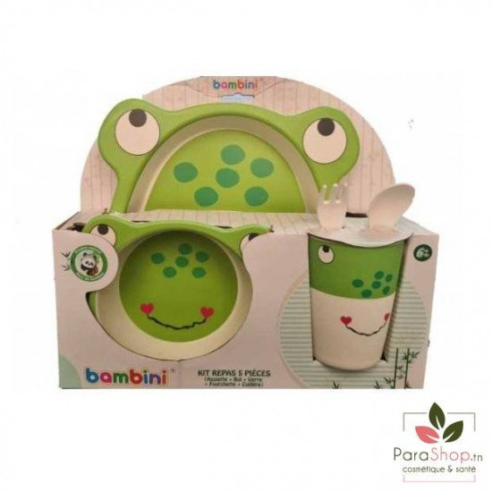 BAMBINI KIT REPAS 5 PIECES BAMBINI KIT REPAS 5 PIECES
