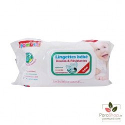 BAMBINI LINGETTES BEBE DOUCES ET RESISTANTES 72PIECES