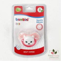 BAMBINI SUCETTE BOUT CERISE 1ERE AGE ICE - 429 BAMBINI SUCETTE BOUT CERISE 1ERE AGE ICE - 429