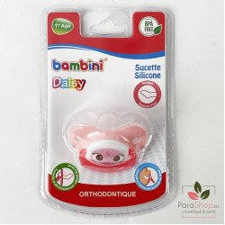 BAMBINI SUCETTE ORTHODONTIQUE 1ER AGE DAIZY - 432 BAMBINI SUCETTE ORTHODONTIQUE 1ER AGE DAIZY - 432