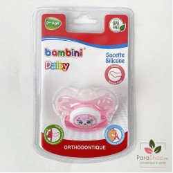 BAMBINI SUCETTE ORTHODONTIQUE 2EME AGE DAIZY - 433 BAMBINI SUCETTE ORTHODONTIQUE 2EME AGE DAIZY - 433