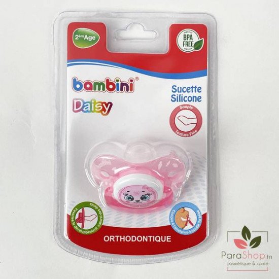 BAMBINI SUCETTE ORTHODONTIQUE 2EME AGE DAIZY - 433