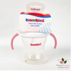 BAMBINI TASSE AVEC PAILLE ANTI FUITE - 445