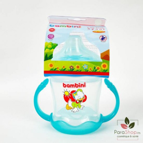 BAMBINI TASSE BEC SILICONE SOUPLE 210ML - 407