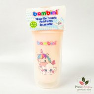 BAMBINI TASSE BEC SILICONE SOUPLE ANTI FUITE INCASSABLE - 483