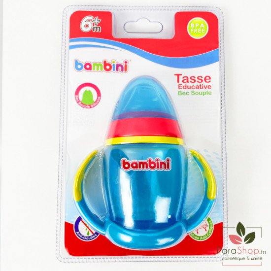 BAMBINI TASSE EDUCATIVE BEC SILICONE SOUPLE - 469