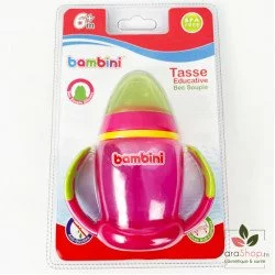 BAMBINI TASSE EDUCATIVE BEC SILICONE SOUPLE 469