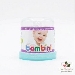 BAMBINI TETINE EN SILICONE POUR PREMATURE - 421