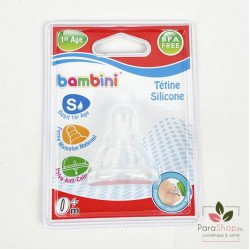 BAMBINI TETINE SILICONE 1ER AGE - 411